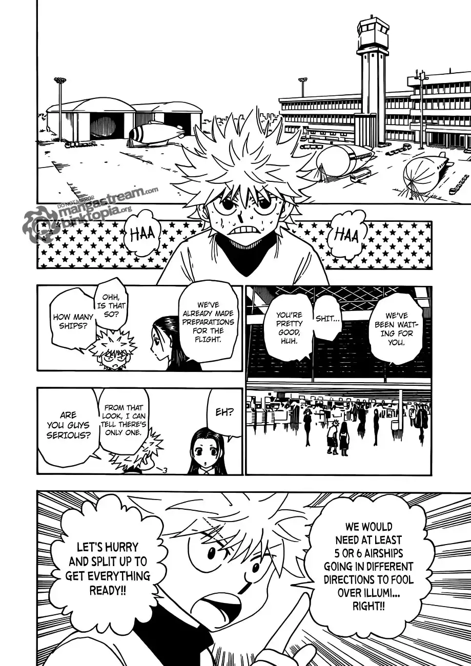 Hunter x Hunter Chapter 328 9